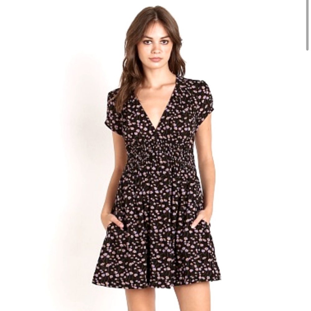 Free People Pretty Baby Mini Dress